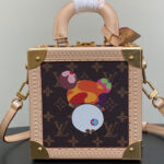 Louis Vuitton LV x TM Mini Square Trunk M13127 Brown